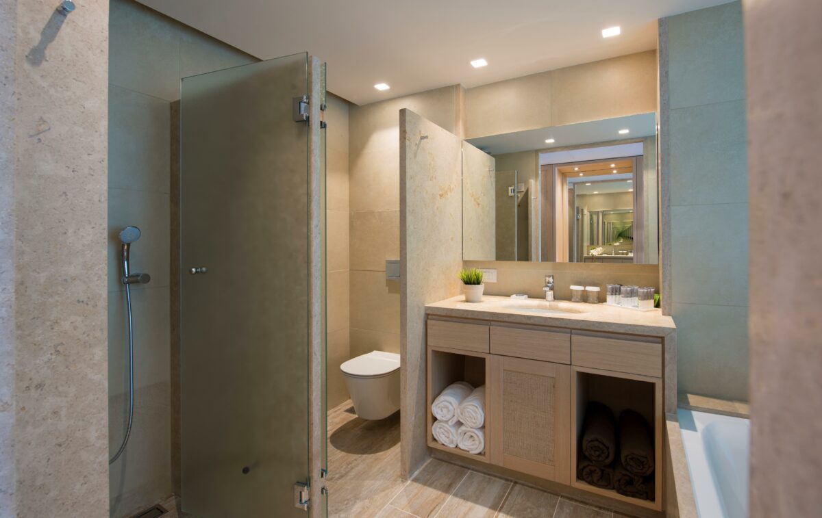 Bedroom bathroom